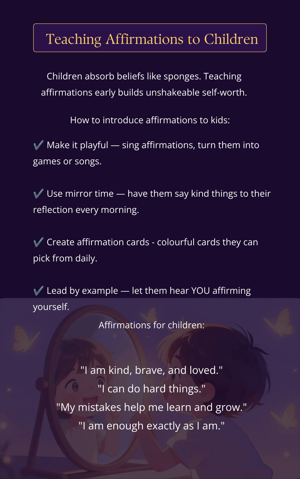 Pleasure 4 The Mind – The Power of Affirmations