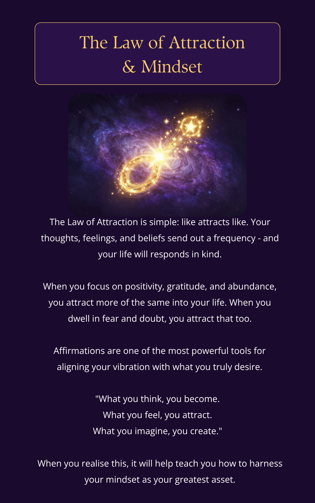 Pleasure 4 The Mind – The Power of Affirmations