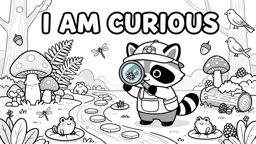 Pleasure 4 The Mind – Children's Positive Affirmation Colouring Book